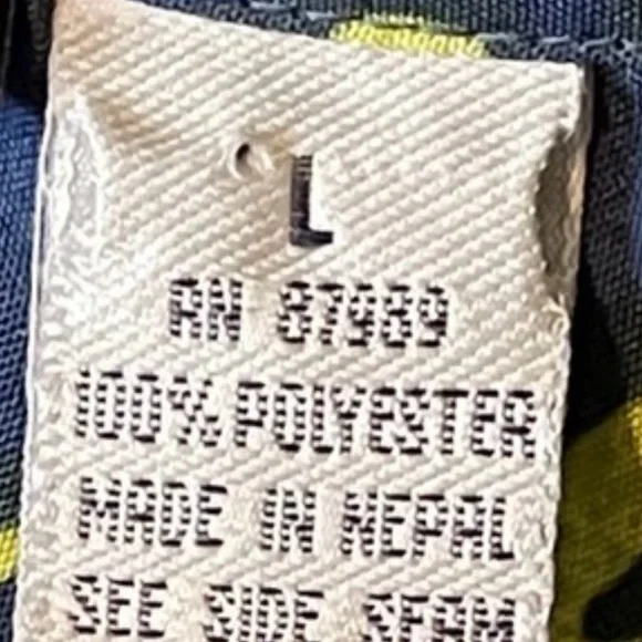 Ocean Pacific Men’s Hawaiian Button Up Shirt Hula Dancers Beach Surfer Large - Picture 9 of 11